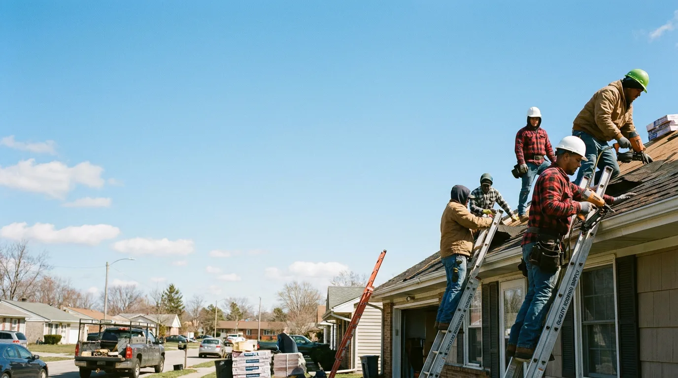 Roofing in Waynesville, IL near me